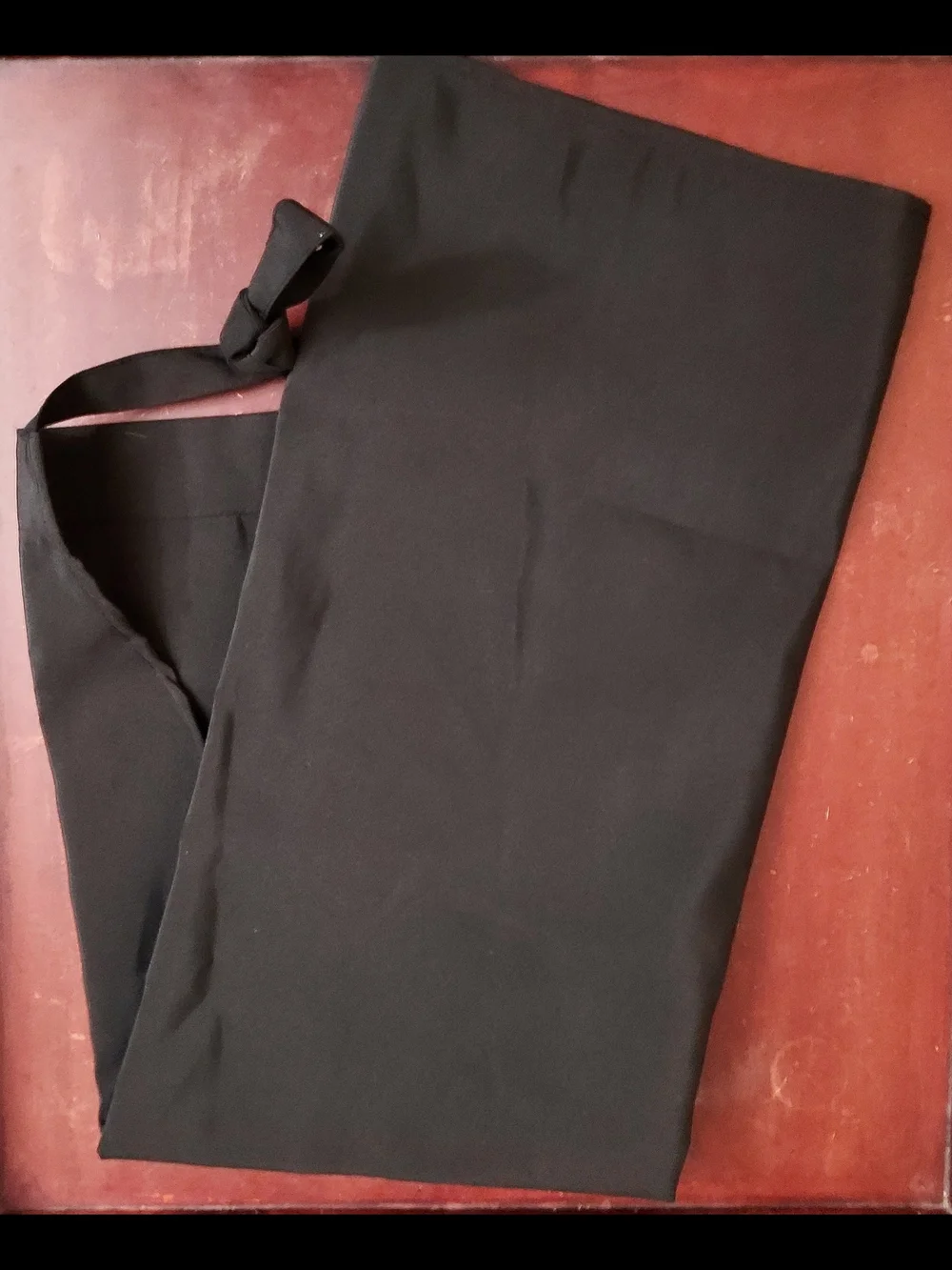 Good Vibes Black Apron with Green Graphic